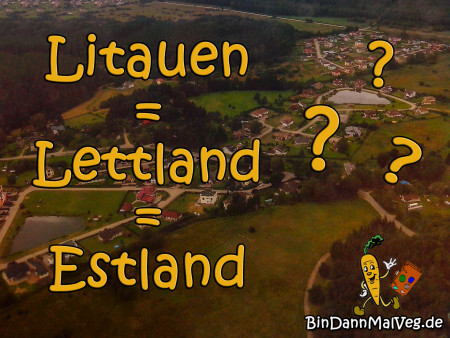 LettlandLitauenEstlandEntwurf