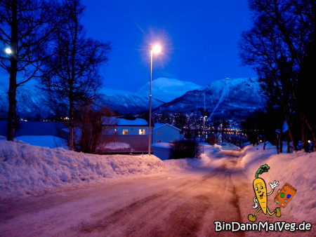 Tromsø am Abend